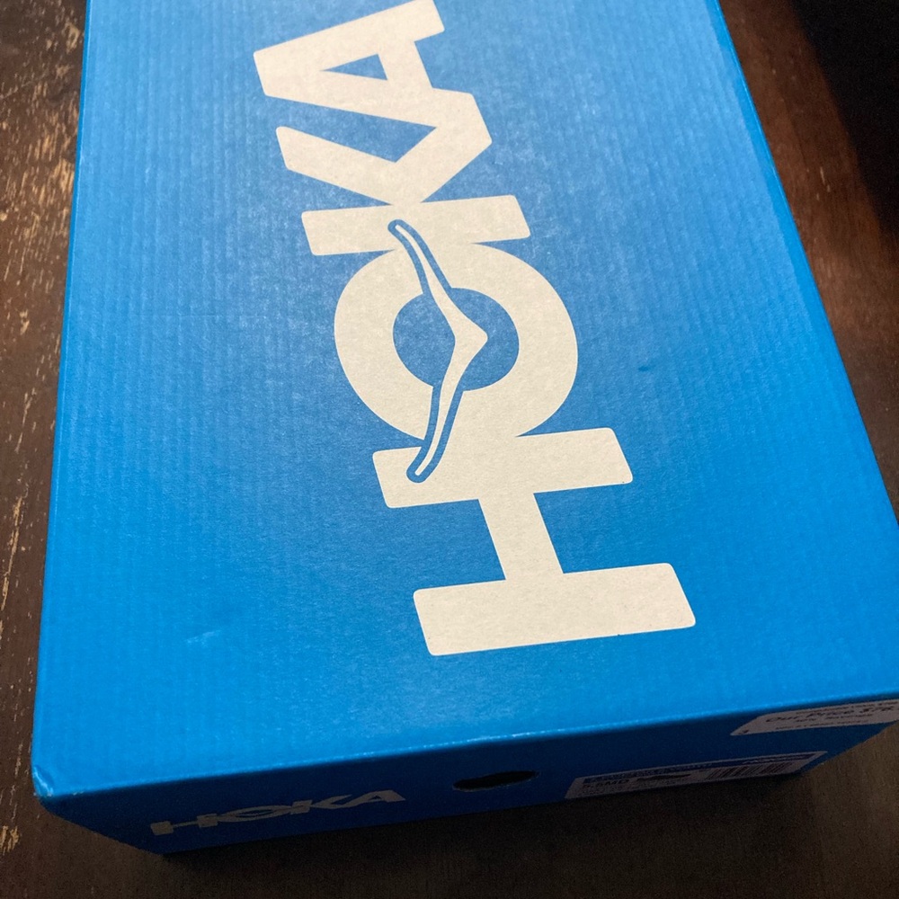 Hoka Youth Shoe Box in Bright Blue NO SHOES INCLUDED